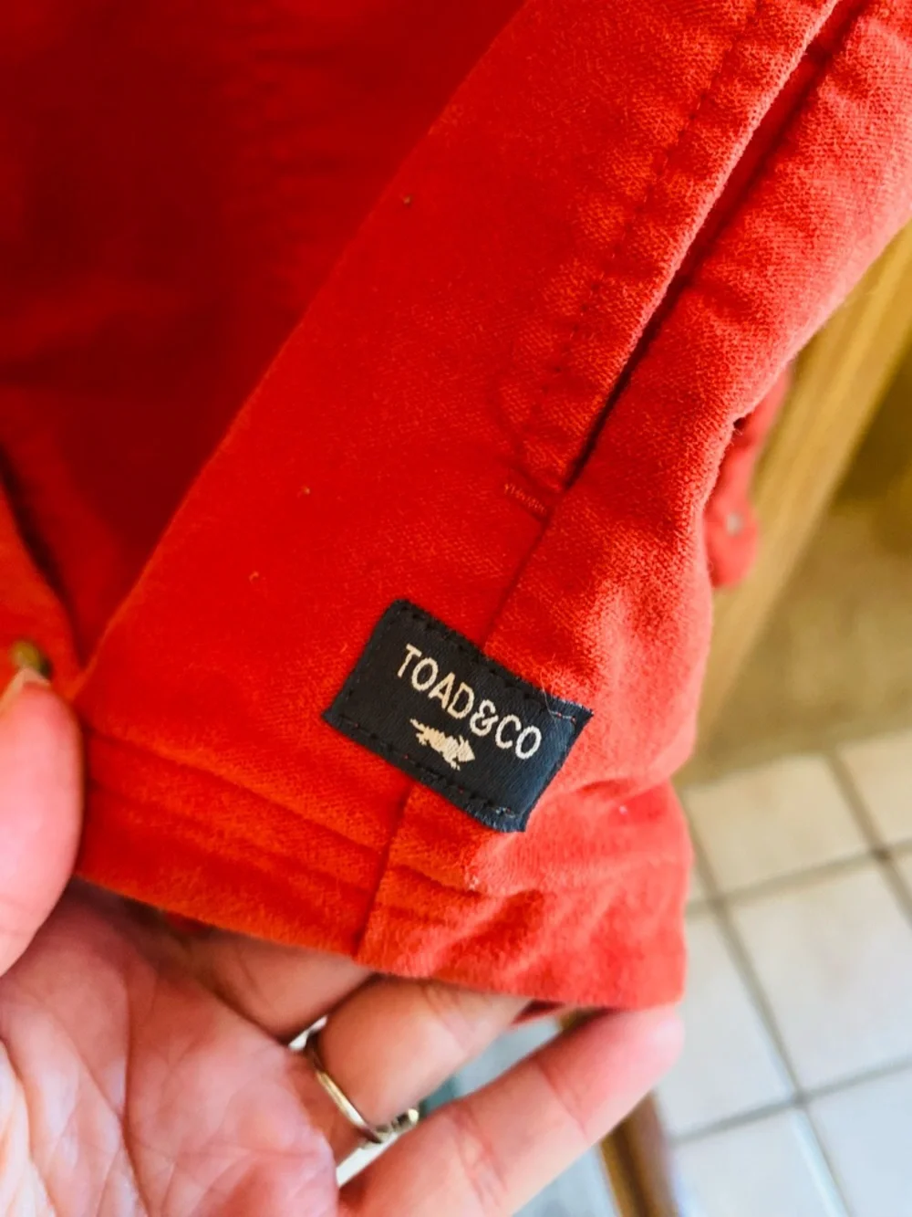 Toad & Co. Morrison Button Down Shirt / Shacket - Size Small Womens Jacket Coat - Picture 4 of 6